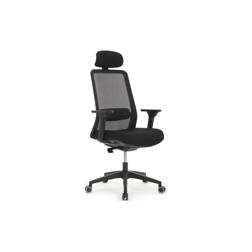 Кресло руководителя Work W-218C Black (Cетка) Кресло руководителя Work W-218C Black (Cетка)