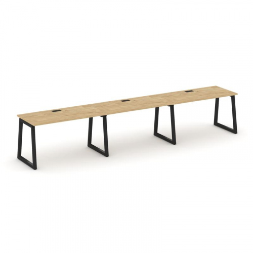 Style Project Рабочая станция 1 сторон. SN-5T1.ORS-042 Акация Лорка/Металл Антрацит/Заглушка Пластик Style Project Рабочая станция 1 сторон. SN-5T1.ORS-042 Акация Лорка/Металл Антрацит/Заглушка Пластик