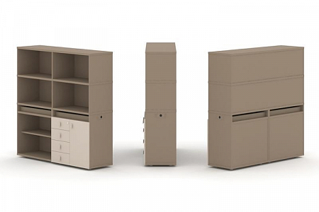 Тумба офисная (Набор №10.) Estetica ES.NB.2V-10