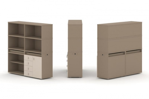 Тумба офисная (Набор №10.) Estetica ES.NB.2V-10 Тумба офисная (Набор №10.) Estetica ES.NB.2V-10