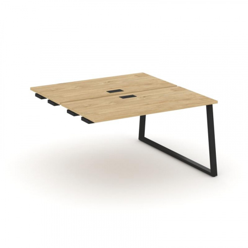 Style Project Стол-приставка к опор. элем. SN-6T1.DPRS-022 Акация Лорка/Металл Антрацит/Заглушка Пла Style Project Стол-приставка к опор. элем. SN-6T1.DPRS-022 Акация Лорка/Металл Антрацит/Заглушка Пла