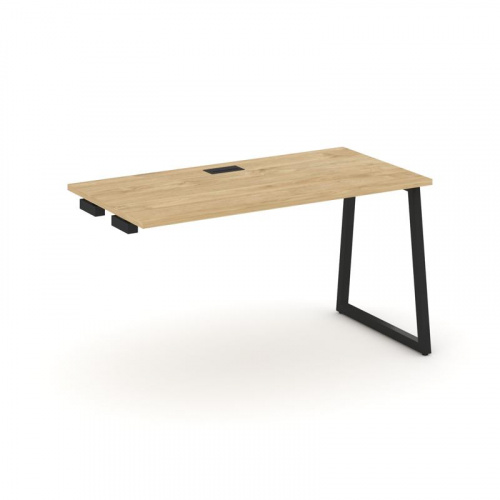 Style Project Стол-приставка к опор. элем. SN-4T1.OPRS-014 Акация Лорка/Металл Антрацит/Заглушка Пла