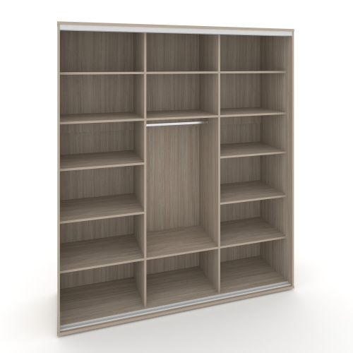 Корпус 3-х секционного шкафа высокого L=2519мм Maris SH.K3-7.1 K4 фото 4