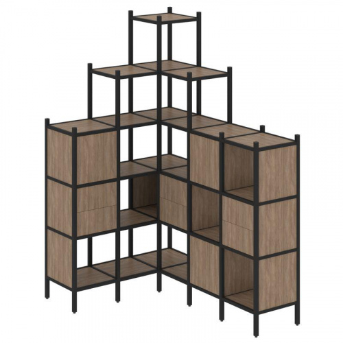 Стеллаж офисный угловой Loft VR.L-43 фото 10 Стеллаж офисный угловой Loft VR.L-43 фото 10