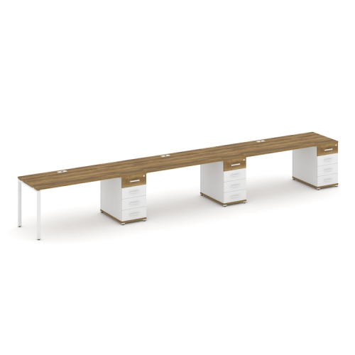 Бенч-система на 3 места с 3 опорными тумбами Concept CN.ORS-443 фото 8 Бенч-система на 3 места с 3 опорными тумбами Concept CN.ORS-443 фото 8