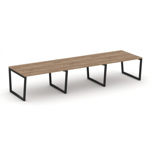 Style Project Стол переговорный SN-5T2.SPRG-052.3 Акация Лорка/Металл Антрацит 3540*1180*750 фото 6 Style Project Стол переговорный SN-5T2.SPRG-052.3 Акация Лорка/Металл Антрацит 3540*1180*750 фото 6