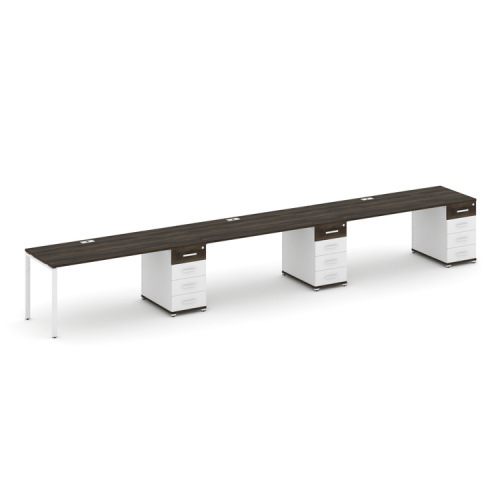 Бенч-система на 3 места с 3 опорными тумбами Concept CN.ORS-443 фото 10 Бенч-система на 3 места с 3 опорными тумбами Concept CN.ORS-443 фото 10