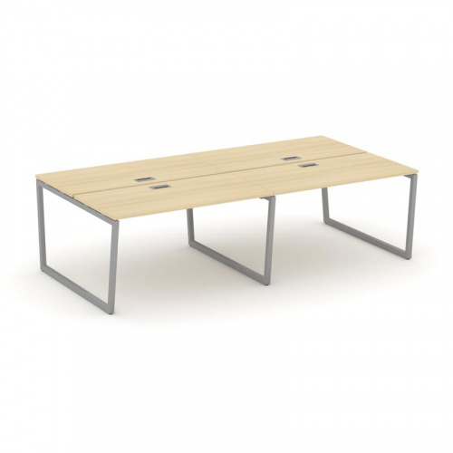 Style Project Рабочая станция 2-х сторон. SN-4T2.DRS-054 Акация Лорка/Металл Антрацит/Заглушка Пласт фото 20