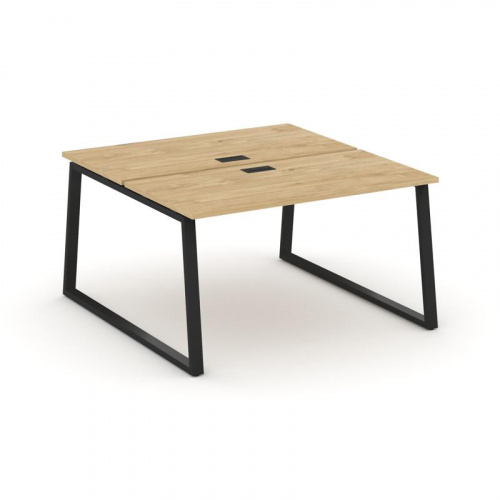 Style Project Рабочая станция 2-х сторон. SN-6T1.DRS-004 Акация Лорка/Металл Антрацит/Заглушка Пласт