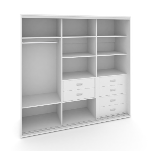 Корпус 3-х секционного шкафа низкого L=2369мм Maris SH.K3-6.2 K3 фото 7