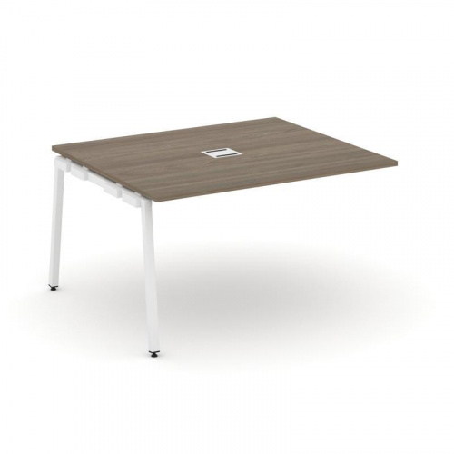 Style Project Проходной наб. элем. перег. стола SN-4A.NSPRG-033 Дуб Табак/Металл Белый 1380*1180*750 фото 26