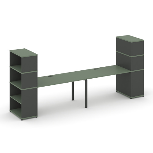 Бенч-система с опорными стеллажами Concept CN.ORS-216 Бенч-система с опорными стеллажами Concept CN.ORS-216