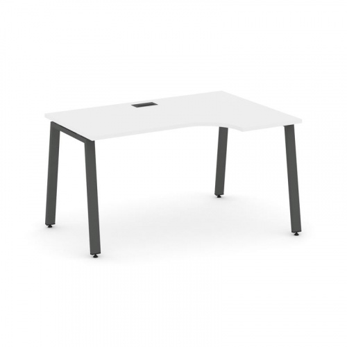 Style Project Стол рабочий эргоном. SN-6A.SPA-022(R) Антрацит/Металл Белый 1580*800/980*750 фото 19 Style Project Стол рабочий эргоном. SN-6A.SPA-022(R) Антрацит/Металл Белый 1580*800/980*750 фото 19