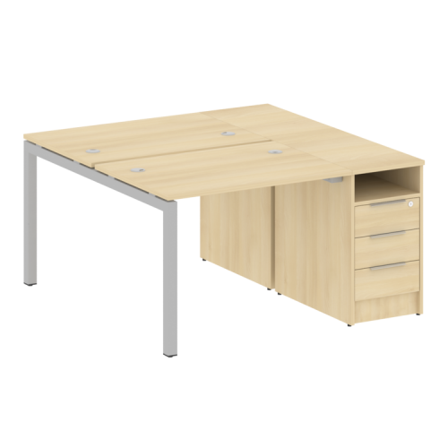 Бенч-система с тумбой на П-обр. м/к Metal System Quattro 50БП.РС-СТП-2.1 фото 11