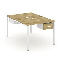 Бенч-система на 2 места с подвесными тумбами Concept CN.DRS-109