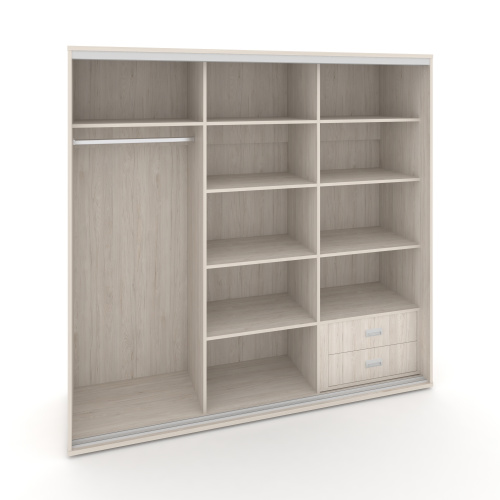 Корпус 3-х секционного шкафа низкого L=2669мм Maris SH.K3-8.2 K1 фото 5