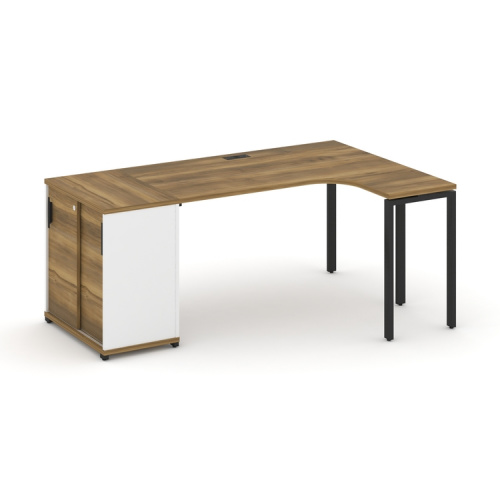 Стол эргономичный с опорным шкафом-купе Concept CN.SA-217(R) Стол эргономичный с опорным шкафом-купе Concept CN.SA-217(R)