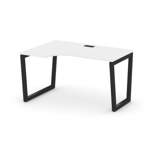 Style Project Стол рабочий эргоном. SN-5T2.SPA-012(L) Акация Лорка/Металл Антрацит/Заглушка Пластик фото 4