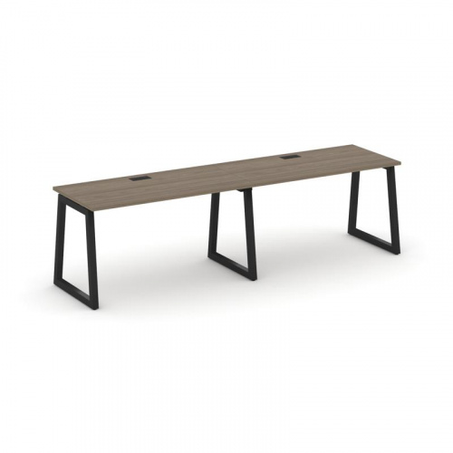 Style Project Рабочая станция 1 сторон. SN-5T1.ORS-021 Акация Лорка/Металл Антрацит/Заглушка Пластик фото 8