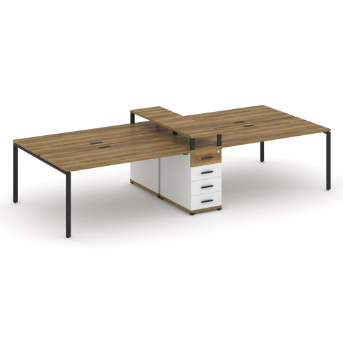 Бенч-система на 4 места с 1 опорной тумбой Concept CN.DRS-436 фото 7 Бенч-система на 4 места с 1 опорной тумбой Concept CN.DRS-436 фото 7