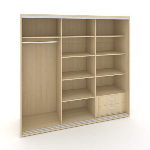 Корпус 3-х секционного шкафа низкого L=1619мм Maris SH.K3-1.2 K1 Корпус 3-х секционного шкафа низкого L=1619мм Maris SH.K3-1.2 K1