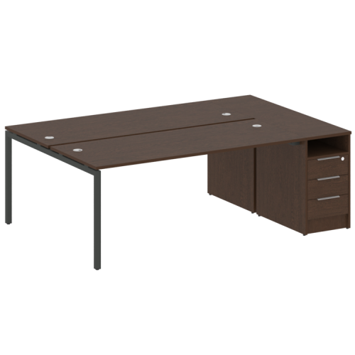 Бенч-система с тумбой на П-обр. м/к Metal System Quattro 40БП.РС-СТП-2.5 фото 9 Бенч-система с тумбой на П-обр. м/к Metal System Quattro 40БП.РС-СТП-2.5 фото 9