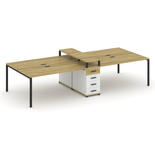 Бенч-система на 4 места с 1 опорной тумбой Concept CN.DRS-436 фото 6 Бенч-система на 4 места с 1 опорной тумбой Concept CN.DRS-436 фото 6