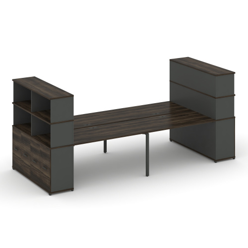 Бенч-система с опорными распашными шкафами Concept CN.DRS-275 фото 3