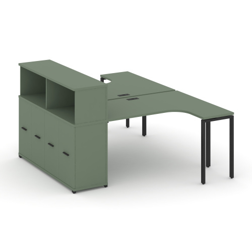 Бенч-система с опорным распашным шкафом Concept CN.DSA-214