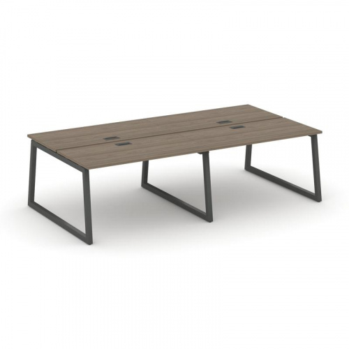 Style Project Рабочая станция 2-х сторон. SN-5T1.DRS-051 Акация Лорка/Металл Антрацит/Заглушка Пласт фото 25