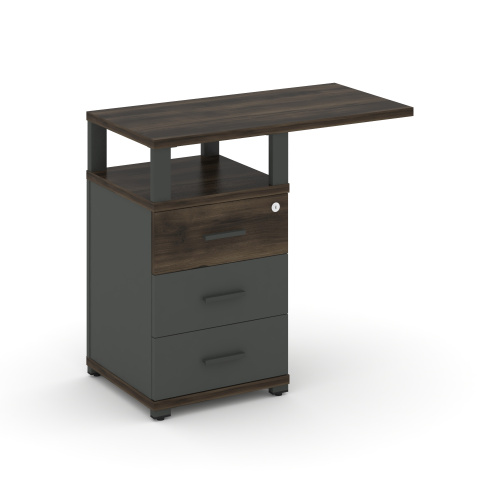 Тумба приставная с 3 ящиками Concept CN.TUS-002 W фото 3 Тумба приставная с 3 ящиками Concept CN.TUS-002 W фото 3