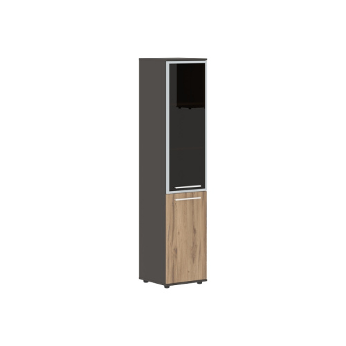 Шкаф-колонка комбинированная с дверьми в металлической раме EDIS EHCS 42.7 (L) фото 8