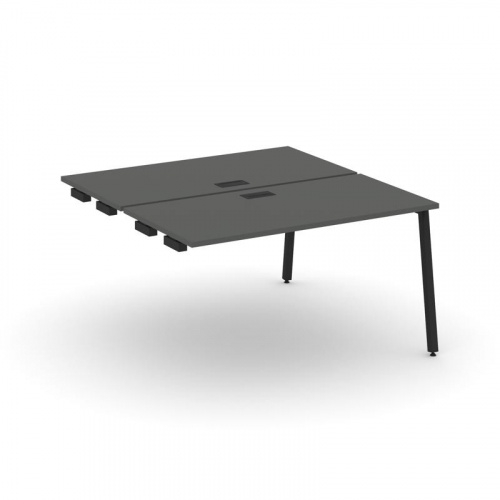 Style Project Стол-приставка к опор. элем. SN-4A.DPRS-013 Дуб Наварра/Металл Антрацит 1380*1432*750 фото 12