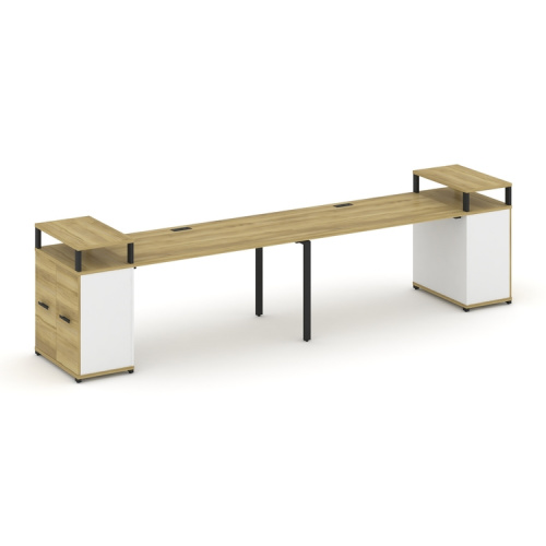 Бенч-система с опорными распашными шкафами Concept CN.ORS-223 фото 6 Бенч-система с опорными распашными шкафами Concept CN.ORS-223 фото 6