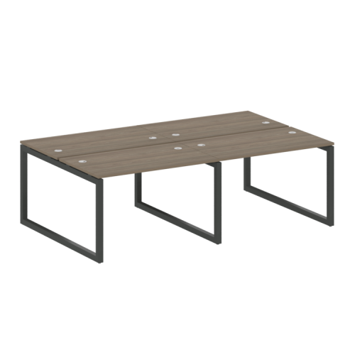 Бенч-система на 4 места на О-обр. м/к Metal System Quattro 50БО.СМ-4.2 фото 2 Бенч-система на 4 места на О-обр. м/к Metal System Quattro 50БО.СМ-4.2 фото 2