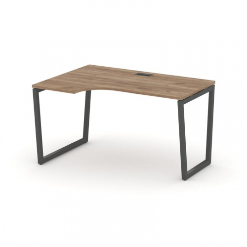 Style Project Стол рабочий эргоном. SN-4T2.SPA-002(L) Акация Лорка/Металл Антрацит/Заглушка Пластик фото 23