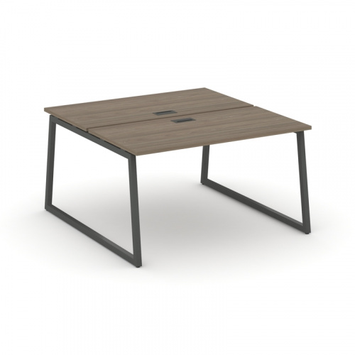 Style Project Рабочая станция 2-х сторон. SN-4T1.DRS-013 Акация Лорка/Металл Антрацит/Заглушка Пласт фото 12