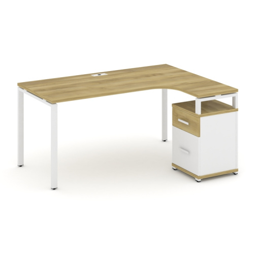 Стол эргономичный с опорной тумбой Concept CN.SA-308(R) фото 3 Стол эргономичный с опорной тумбой Concept CN.SA-308(R) фото 3