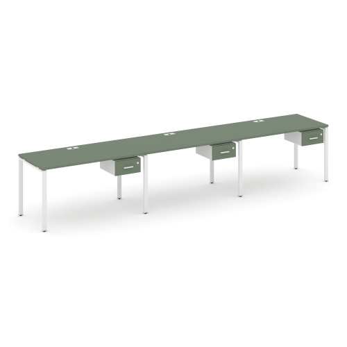 Бенч-система на 3 места с подвесными тумбами Concept CN.ORS-130 фото 5