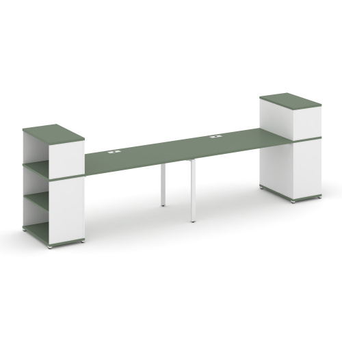 Бенч-система с опорными стеллажами Concept CN.ORS-212 Бенч-система с опорными стеллажами Concept CN.ORS-212