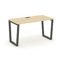 Style Project Стол письменный SN-6T2.SP-003 Акация Лорка/Металл Антрацит/Заглушка Пластик Черный 138