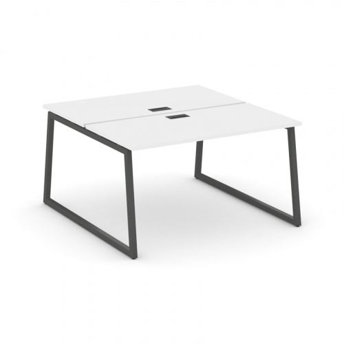 Style Project Рабочая станция 2-х сторон. SN-4T1.DRS-013 Акация Лорка/Металл Антрацит/Заглушка Пласт фото 13