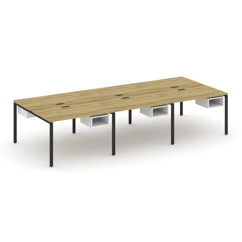 Бенч-система на 6 мест с подвесными тумбами Concept CN.DRS-141 фото 6