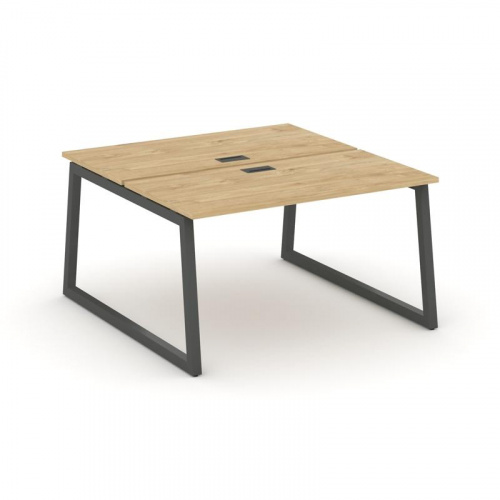 Style Project Рабочая станция 2-х сторон. SN-5T1.DRS-001 Акация Лорка/Металл Антрацит/Заглушка Пласт фото 22