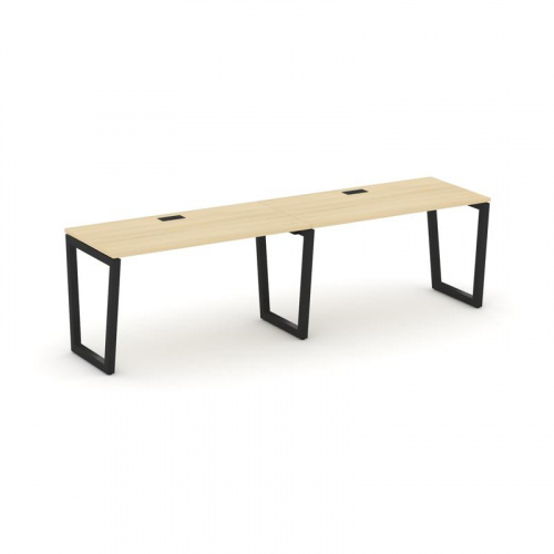 Style Project Рабочая станция 1 сторон. SN-5T2.ORS-014 Акация Лорка/Металл Антрацит/Заглушка Пластик фото 7