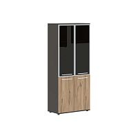 Шкаф комбинированный с дверьми в металлической раме EDIS EHCS 85.7