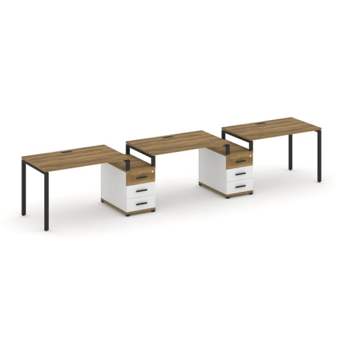 Бенч-система на 3 места с 2 опорными тумбами Concept CN.ORS-326 фото 7 Бенч-система на 3 места с 2 опорными тумбами Concept CN.ORS-326 фото 7