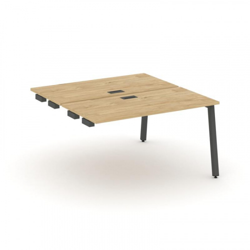 Style Project Стол-приставка к опор. элем. SN-5A.DPRS-023 Вяз Благородный/Металл Антрацит 1380*1632* фото 17