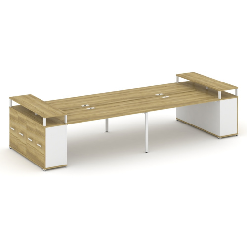 Бенч-система с опорными распашными шкафами Concept CN.DRS-268 фото 11