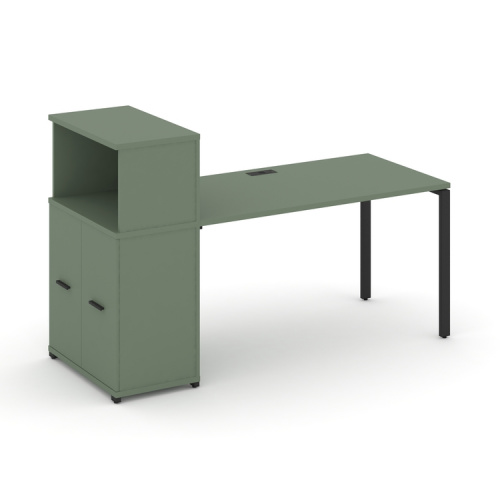 Стол офисный с опорным распашным шкафом Concept CN.SP-227 Стол офисный с опорным распашным шкафом Concept CN.SP-227